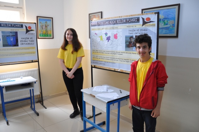 Haşim ve Zehra Tarı Ortaokulu TÜBİTAK Fuarı 2018