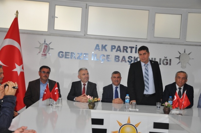Nazım Maviş Tebrik Ziyareti Gerze Belediyesi