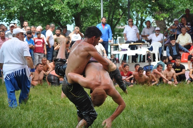 Dikmen 54. Yağlı Güreş ve  sırık kebabı festivali