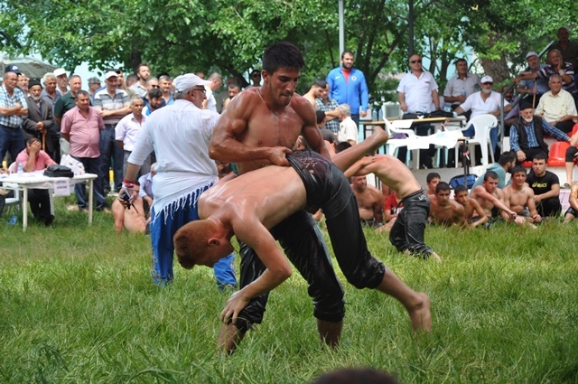 Dikmen 54. Yağlı Güreş ve  sırık kebabı festivali
