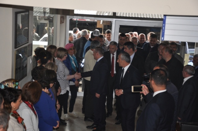 Nazım Maviş Tebrik Ziyareti Gerze Belediyesi