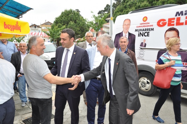 CHP MİLLETVEKİLİ ADAYLARI GERZE ZİYARETİ 2018