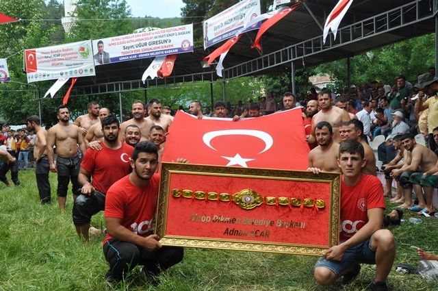 Dikmen 54. Yağlı Güreş ve  sırık kebabı festivali