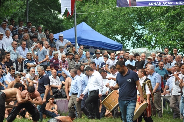 Dikmen 54. Yağlı Güreş ve  sırık kebabı festivali