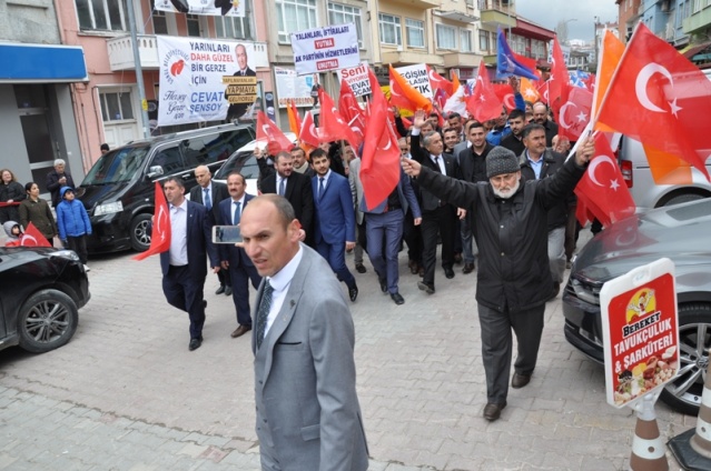 CEVAT ŞENSOY GERZE MİTİNG