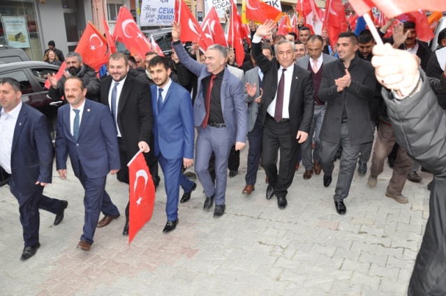 CEVAT ŞENSOY GERZE MİTİNG