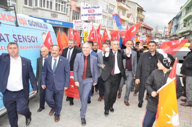 CEVAT ŞENSOY GERZE MİTİNG