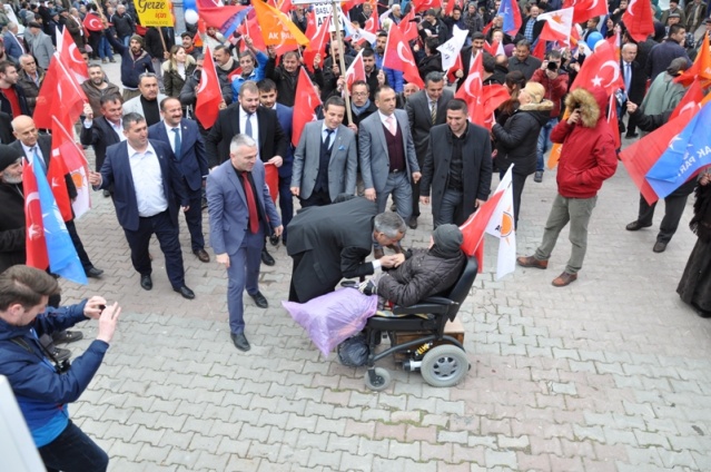 CEVAT ŞENSOY GERZE MİTİNG