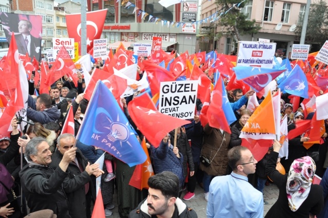 CEVAT ŞENSOY GERZE MİTİNG