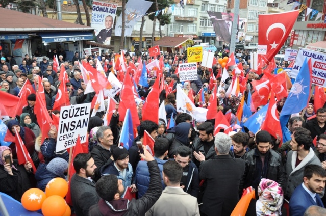CEVAT ŞENSOY GERZE MİTİNG