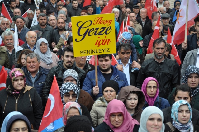 CEVAT ŞENSOY GERZE MİTİNG