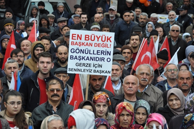 CEVAT ŞENSOY GERZE MİTİNG