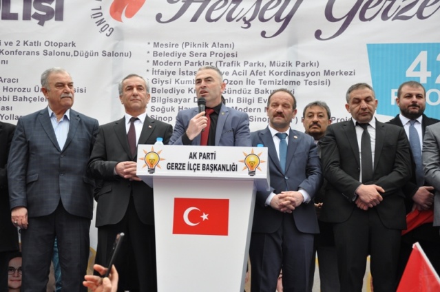 CEVAT ŞENSOY GERZE MİTİNG