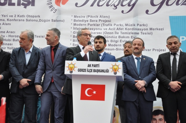 CEVAT ŞENSOY GERZE MİTİNG