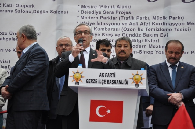 CEVAT ŞENSOY GERZE MİTİNG