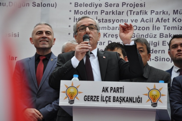 CEVAT ŞENSOY GERZE MİTİNG