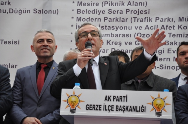 CEVAT ŞENSOY GERZE MİTİNG