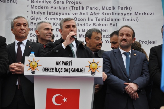 CEVAT ŞENSOY GERZE MİTİNG
