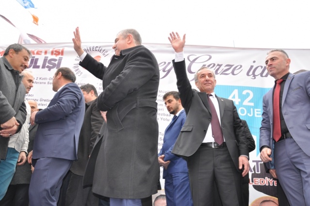 CEVAT ŞENSOY GERZE MİTİNG