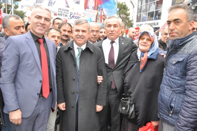 CEVAT ŞENSOY GERZE MİTİNG