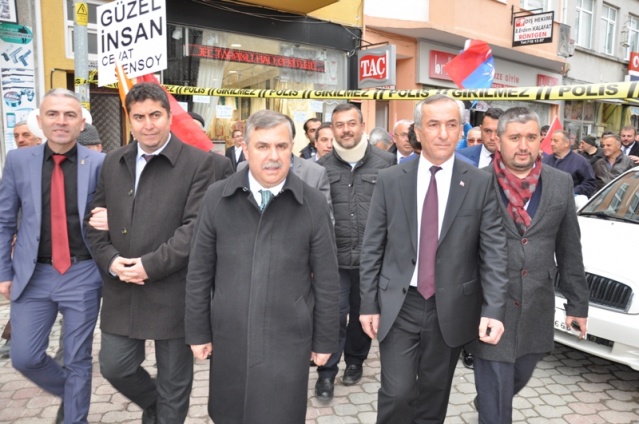 CEVAT ŞENSOY GERZE MİTİNG