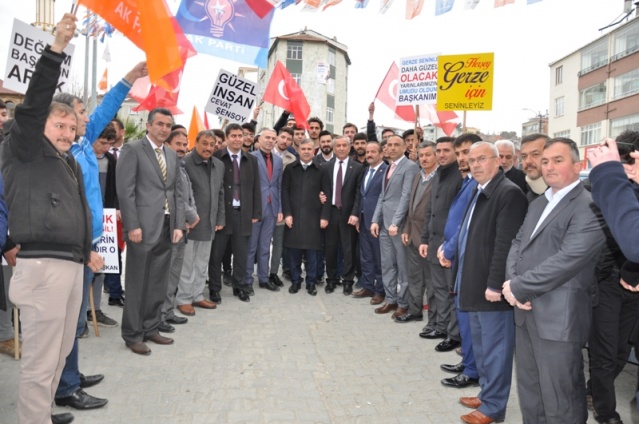 CEVAT ŞENSOY GERZE MİTİNG
