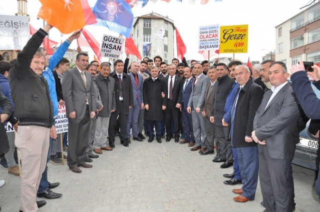 CEVAT ŞENSOY GERZE MİTİNG