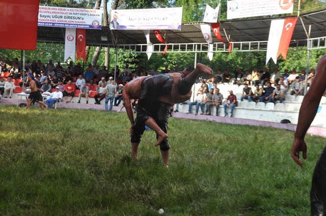 Dikmen 54. Yağlı Güreş ve  sırık kebabı festivali