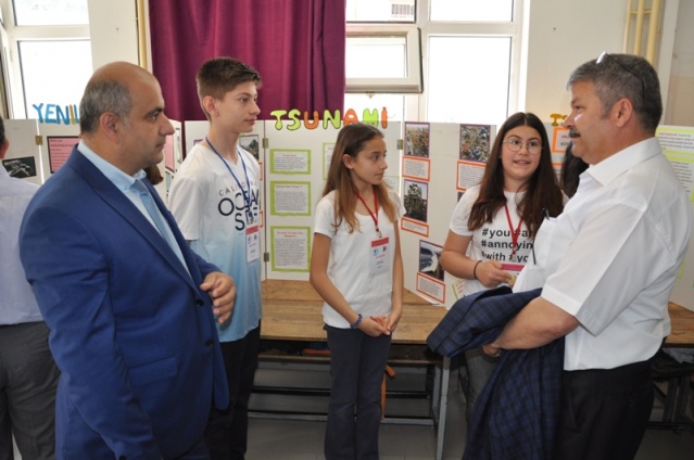 Atatürk Ortaokulu Tübitak Bilim Fuarı