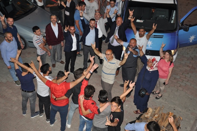 24 Haziran Seçimi Ak Parti MHP Kutlama