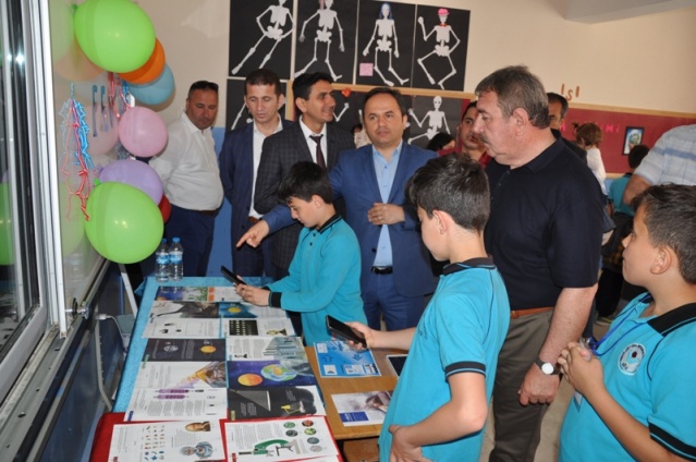 Atatürk Ortaokulu Tübitak Bilim Fuarı