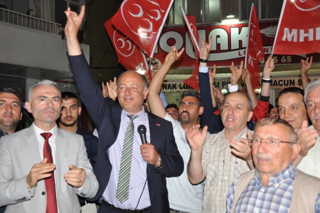 24 Haziran Seçimi Ak Parti MHP Kutlama