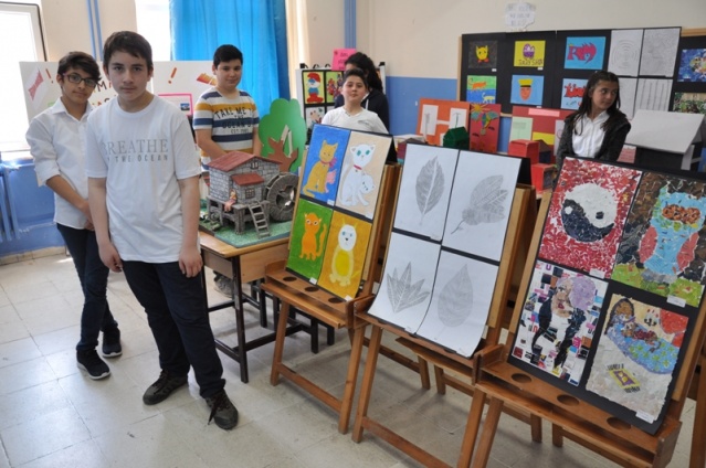 Atatürk Ortaokulu Tübitak Bilim Fuarı
