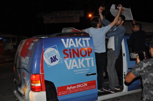 24 Haziran Seçimi Ak Parti MHP Kutlama