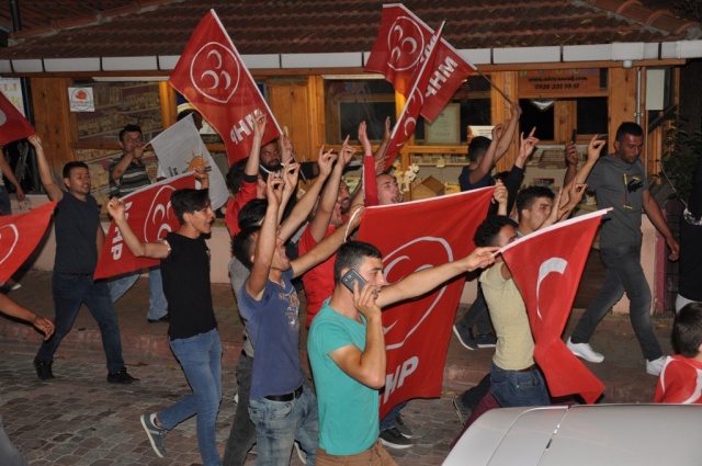 24 Haziran Seçimi Ak Parti MHP Kutlama