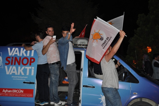 24 Haziran Seçimi Ak Parti MHP Kutlama