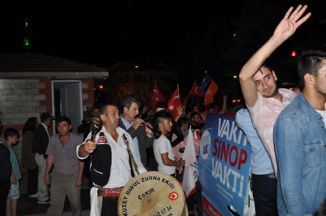 24 Haziran Seçimi Ak Parti MHP Kutlama