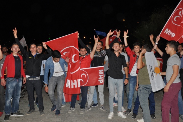 24 Haziran Seçimi Ak Parti MHP Kutlama