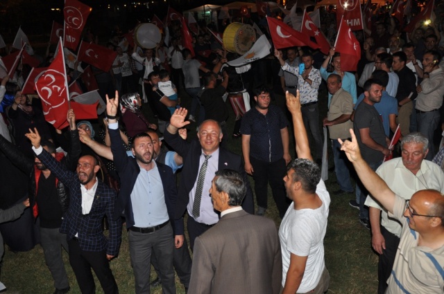 24 Haziran Seçimi Ak Parti MHP Kutlama
