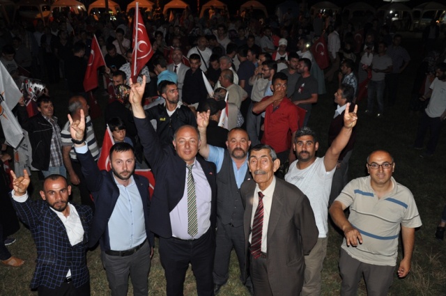 24 Haziran Seçimi Ak Parti MHP Kutlama