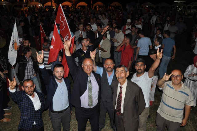 24 Haziran Seçimi Ak Parti MHP Kutlama