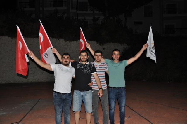 24 Haziran Seçimi Ak Parti MHP Kutlama