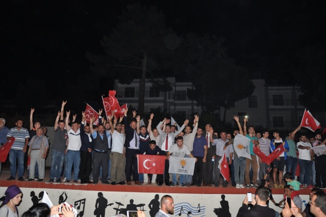24 Haziran Seçimi Ak Parti MHP Kutlama