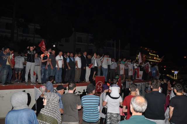 24 Haziran Seçimi Ak Parti MHP Kutlama