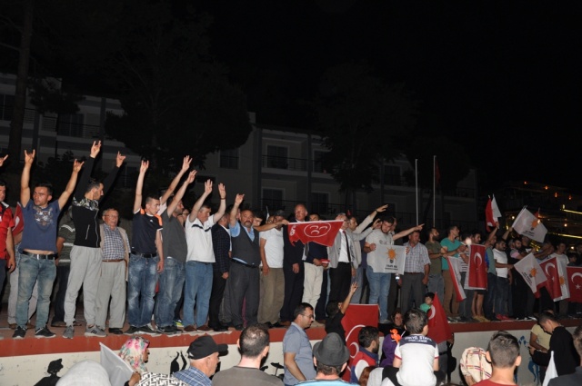 24 Haziran Seçimi Ak Parti MHP Kutlama