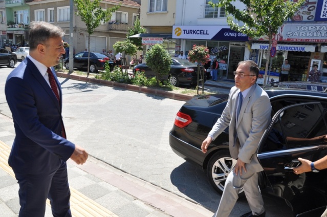 Sinop Valisi Gerze'ye geldi