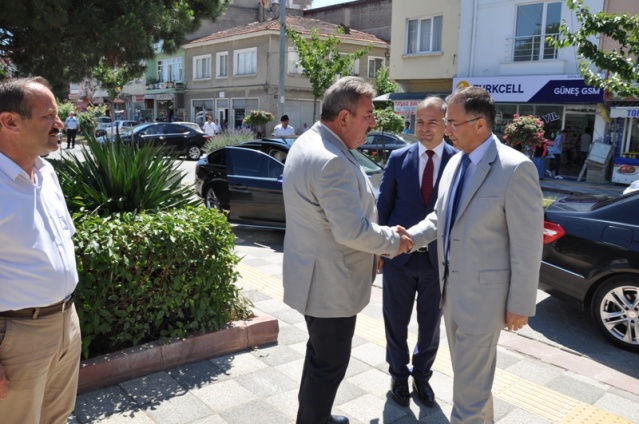 Sinop Valisi Gerze'ye geldi