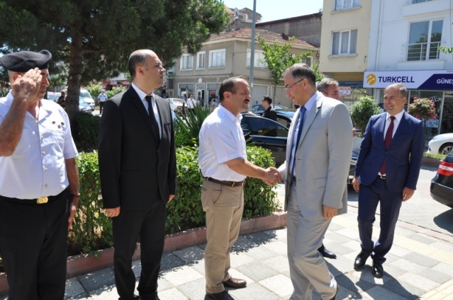 Sinop Valisi Gerze'ye geldi