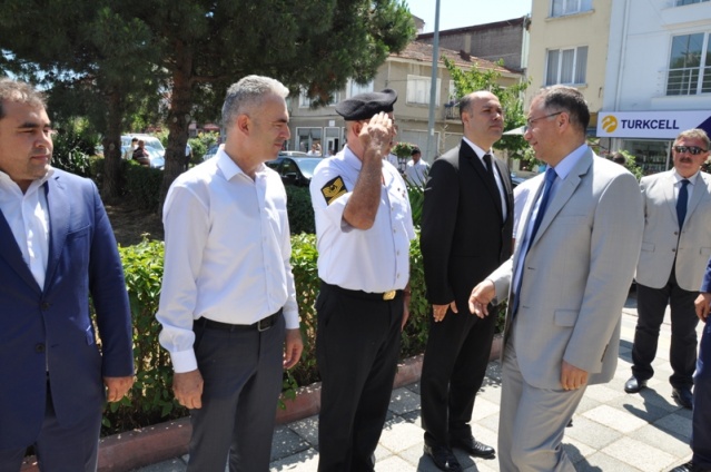 Sinop Valisi Gerze'ye geldi