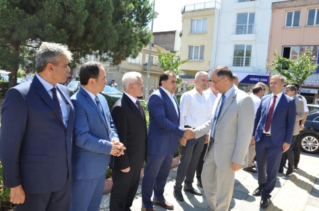 Sinop Valisi Gerze'ye geldi